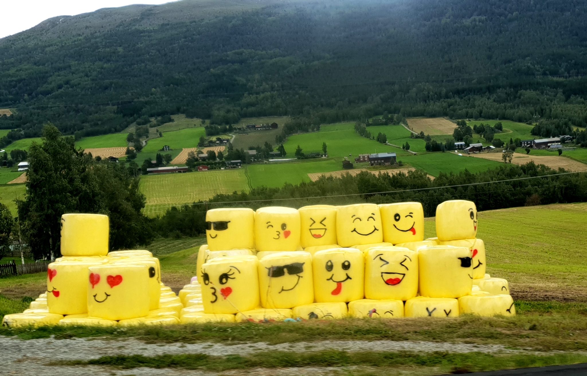 Dekorerte traktoregg, Lom&nbsp;<span>(+)</span>