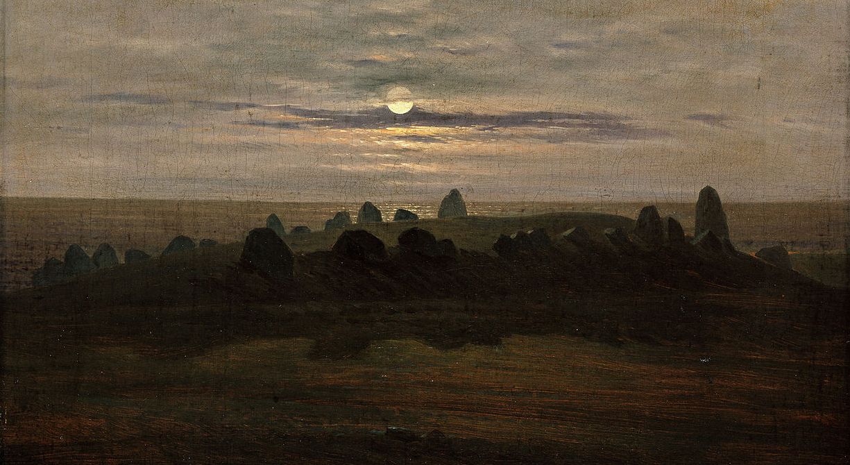 Gravhaug ved Nobbin, Rügen (c. 1820)&nbsp;<span>(+)</span>