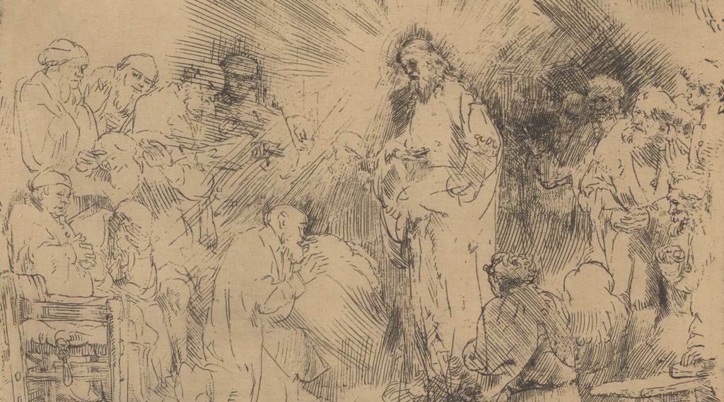 Den oppstandne Jesus viser seg for apostlene (1656)&nbsp;<span>(+)</span>