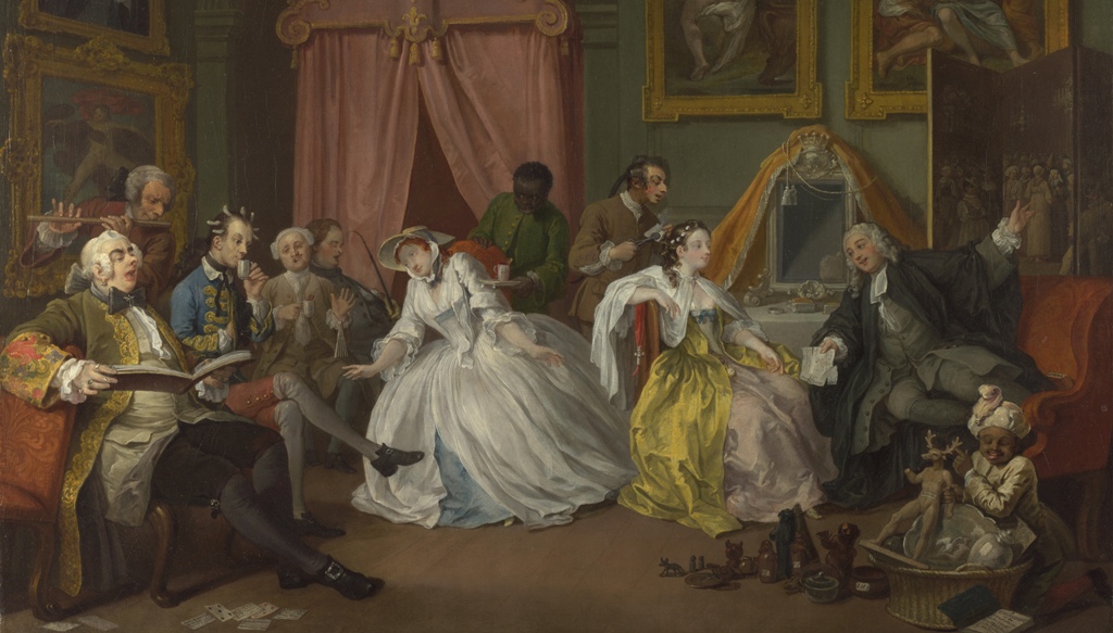 Marriage à-la-mode: 4. The Toilette  (c. 1743)&nbsp;<span>(+)</span>