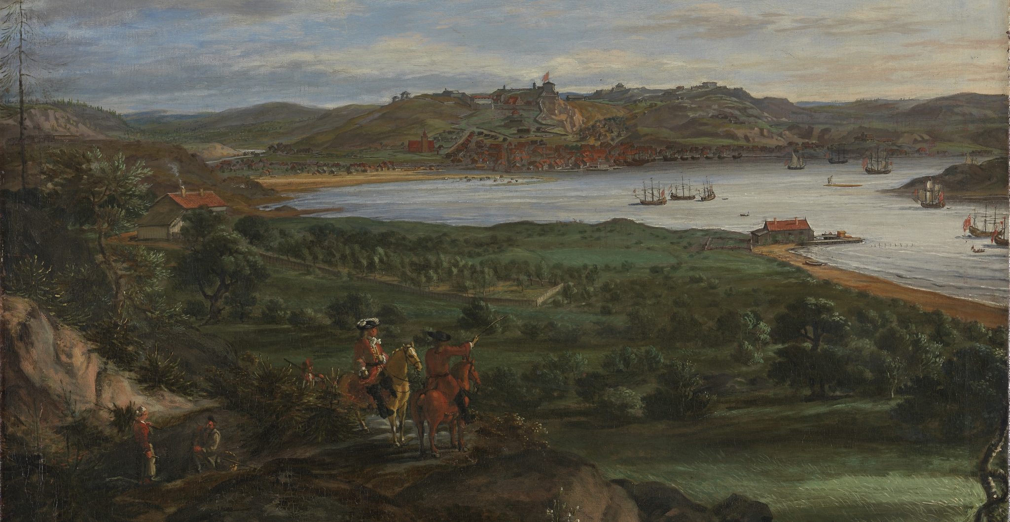 Frederikshald med Frederiksten festning (1699)&nbsp;<span>(+)</span>