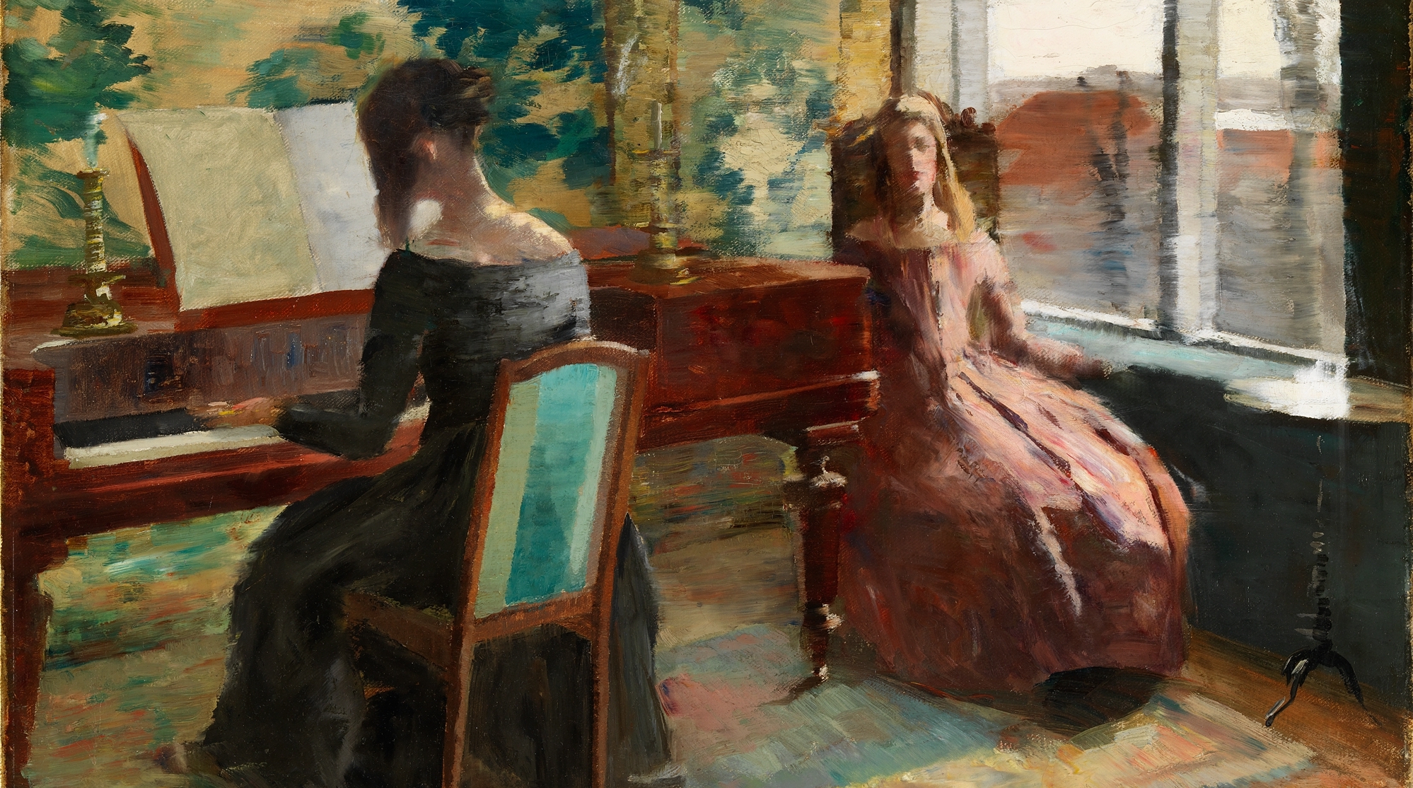 Musikkinteriør (c. 1880)&nbsp;<span>(+)</span>
