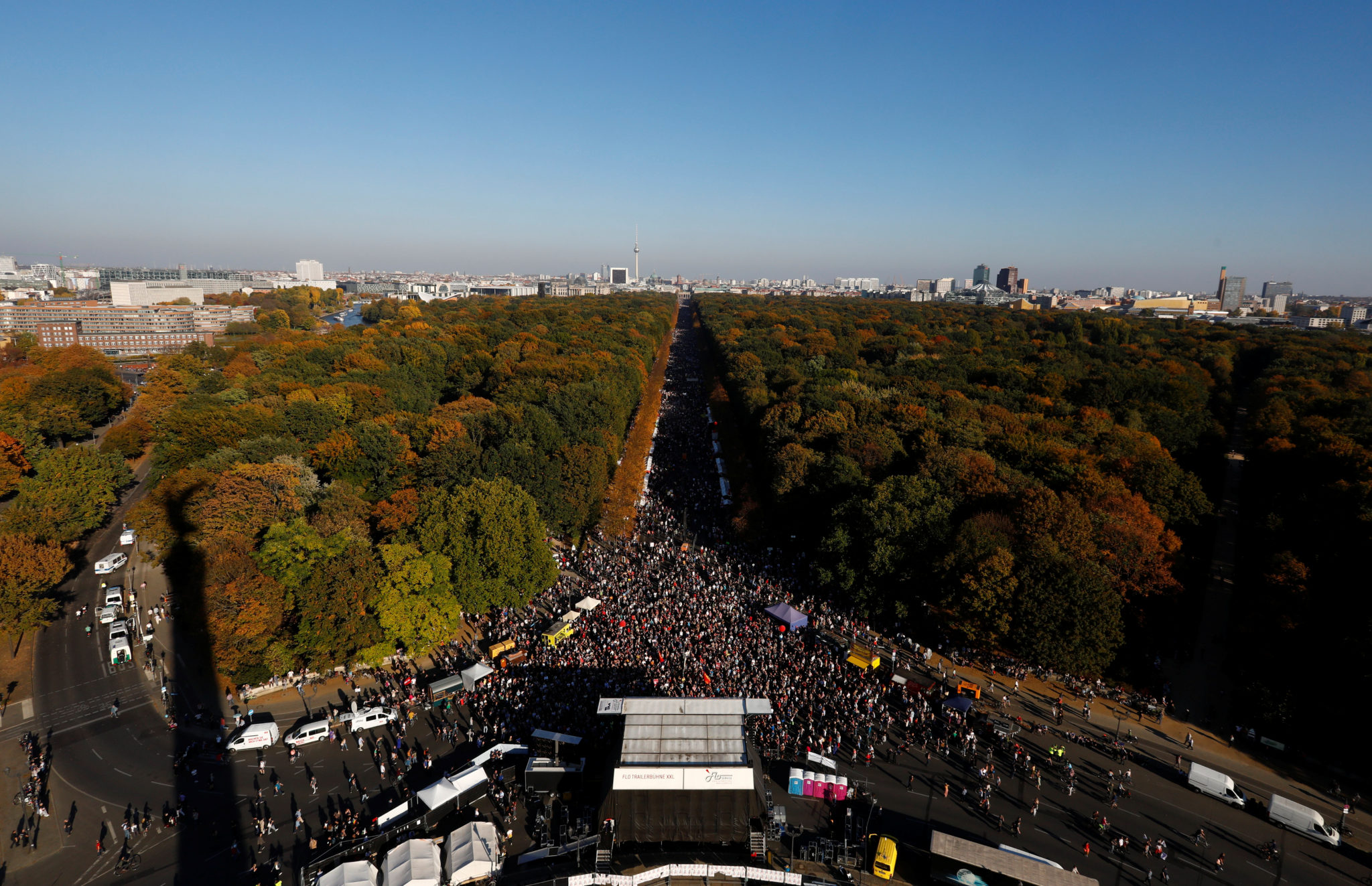 Stor demonstrasjon i Berlin&nbsp;<span>(+)</span>