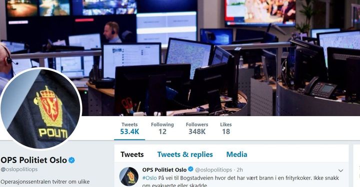 Mediene misfornøyd med politiets kommunikasjon på Twitter&nbsp;<span>(+)</span>