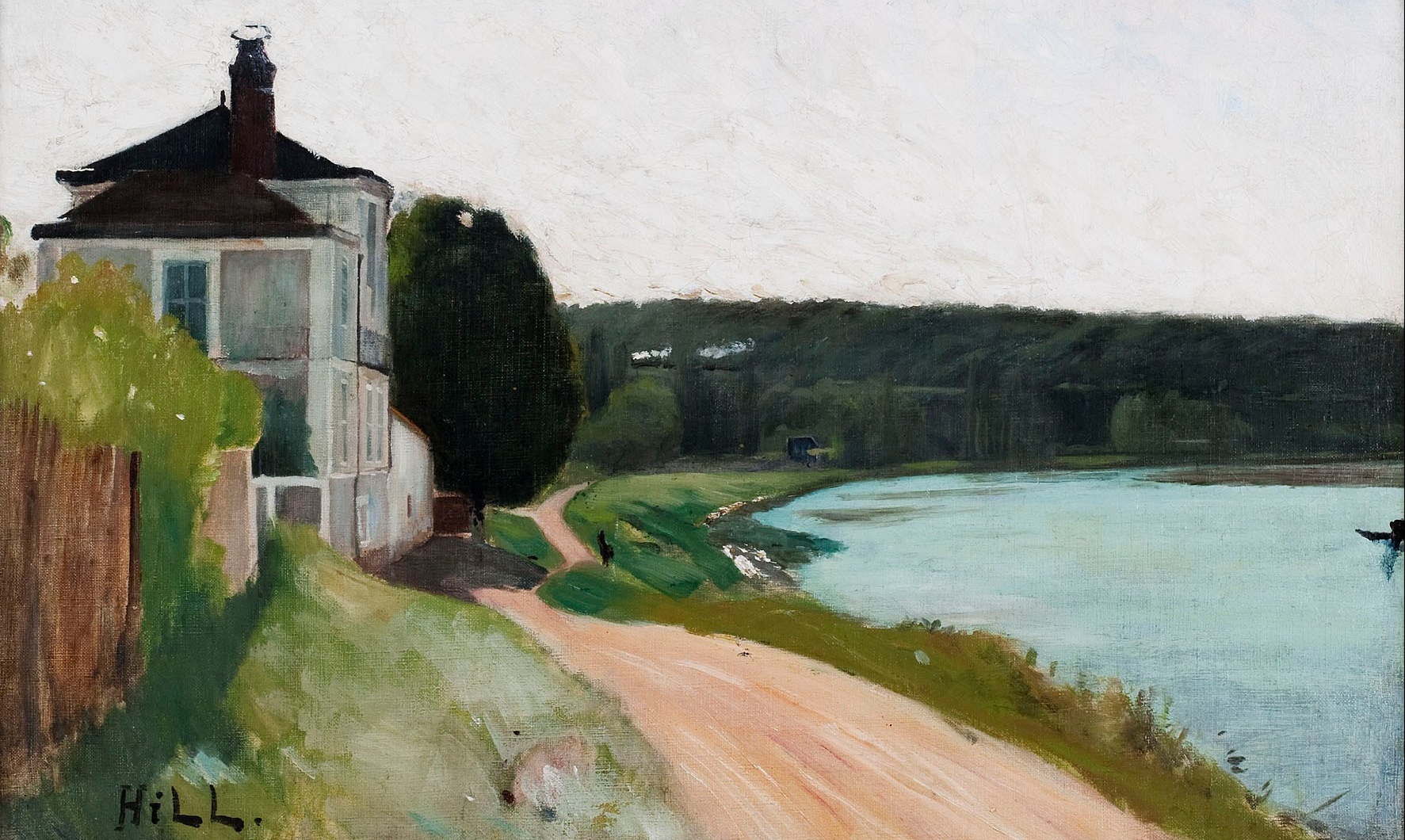 Villa ved Seinen, Bois-le Roi, Fontainebleau (1877)&nbsp;<span>(+)</span>