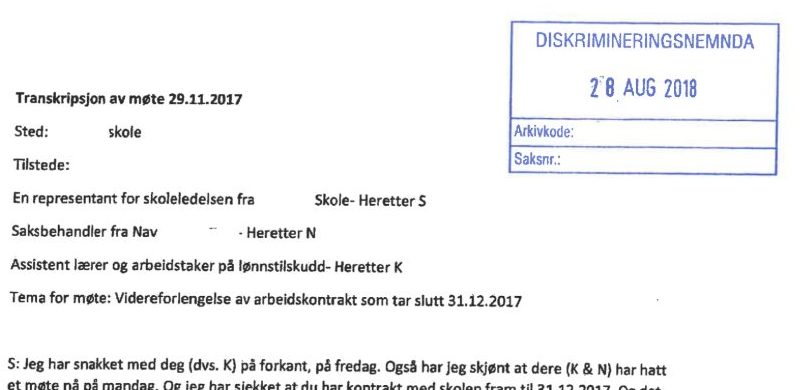Les utskriften av det hemmelige opptaket «Josef» gjorde i møte med Nav&nbsp;<span>(+)</span>