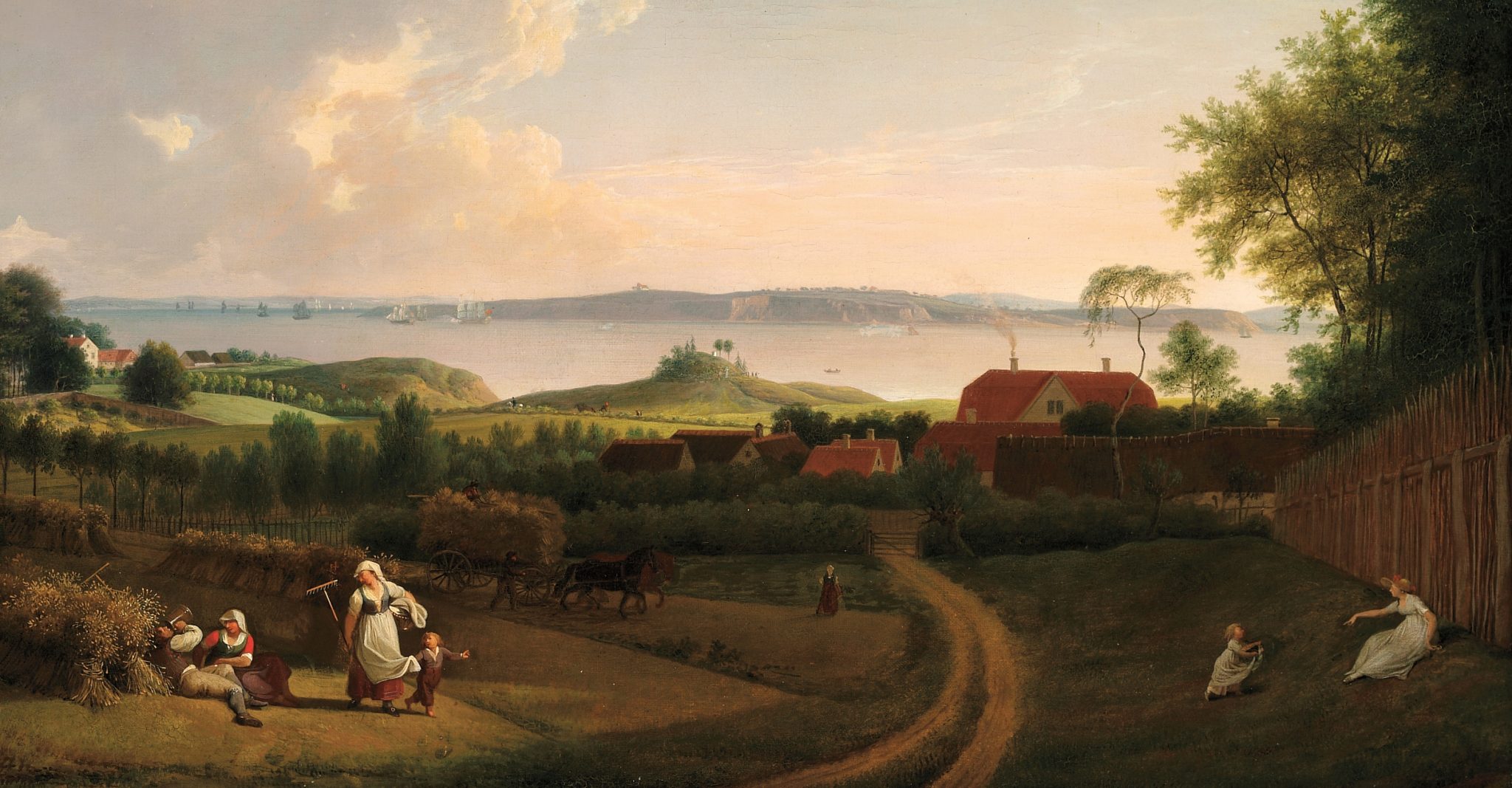 Landskab ved Øresund (1800)&nbsp;<span>(+)</span>