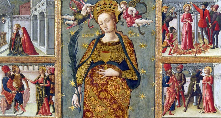 13. desember - den hellige Lucias festdag&nbsp;<span>(+)</span>