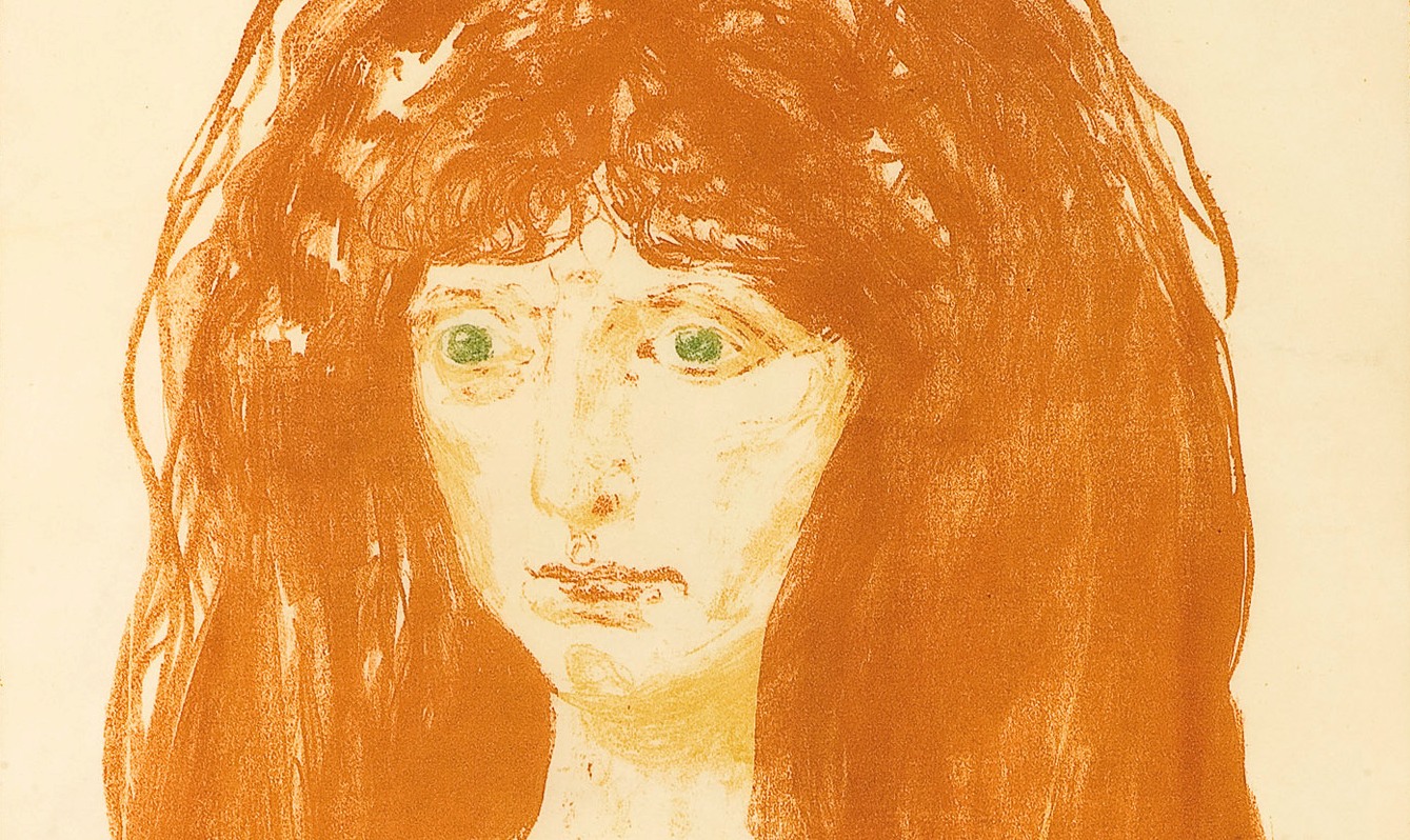 Kvinne med rødt hår og grønne øyne (1902)&nbsp;<span>(+)</span>