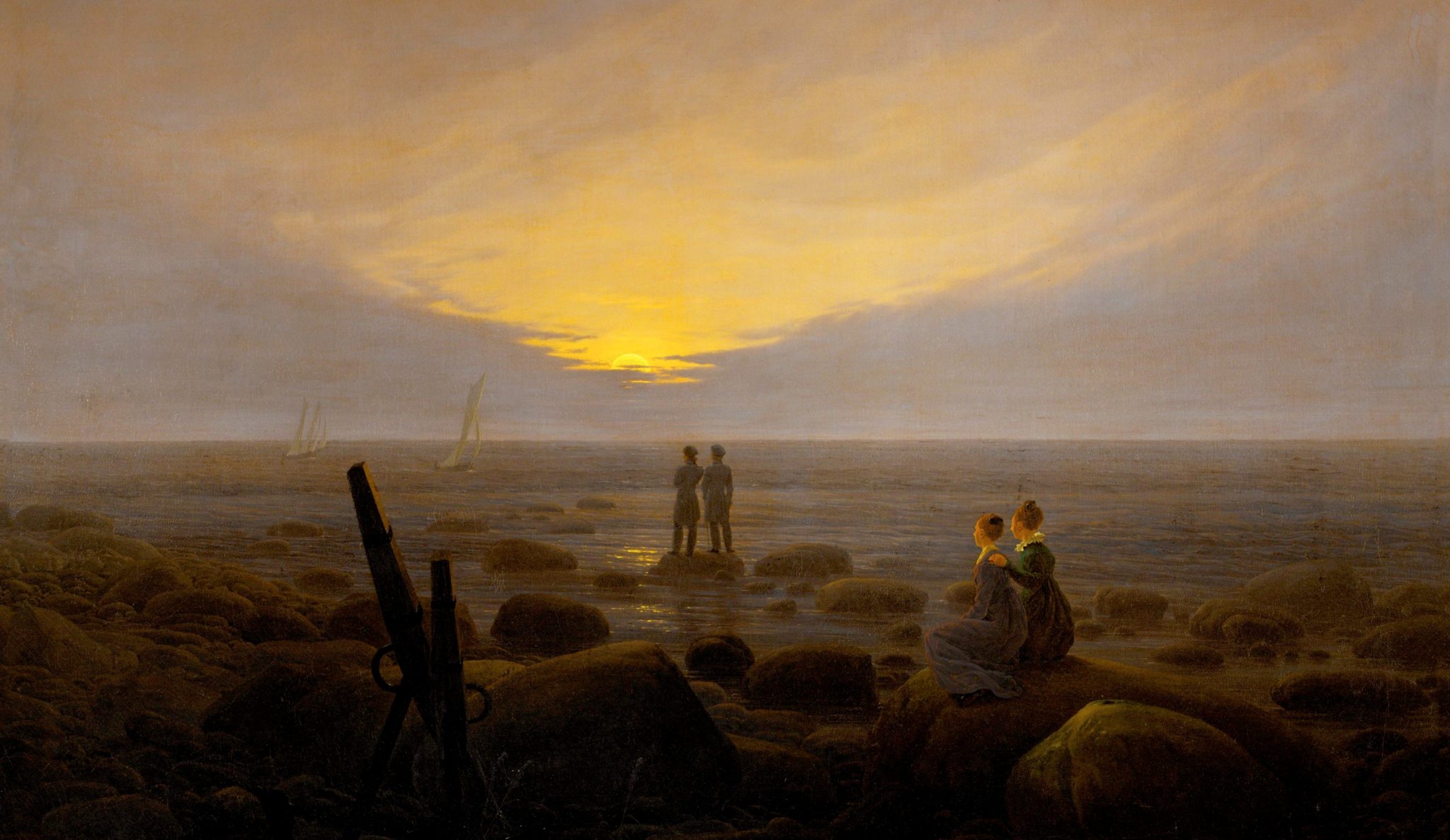 Måneoppgang over havet (1821)&nbsp;<span>(+)</span>