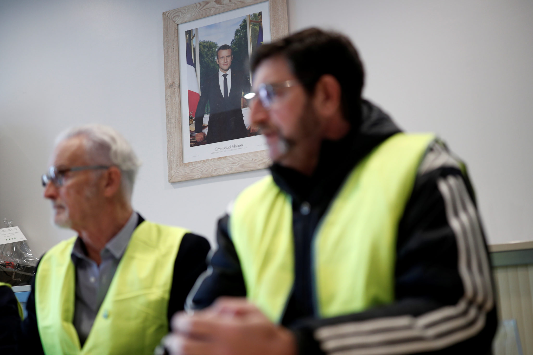 De gule vestene på nært hold&nbsp;<span>(+)</span>