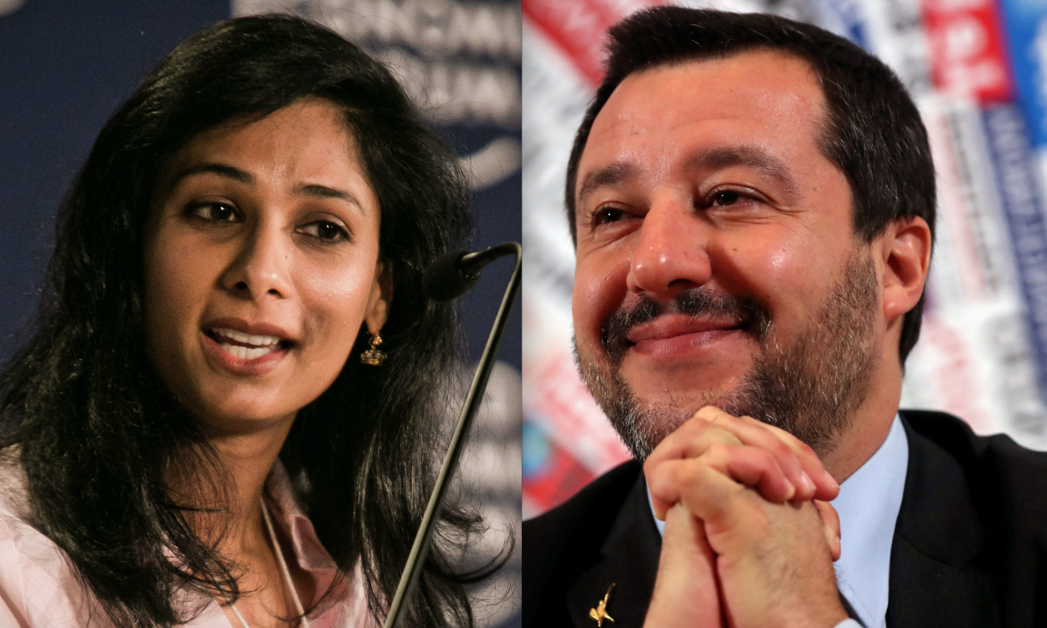 Italia en global trussel, sier IMF. Salvini svarer: Dere er trusselen&nbsp;<span>(+)</span>