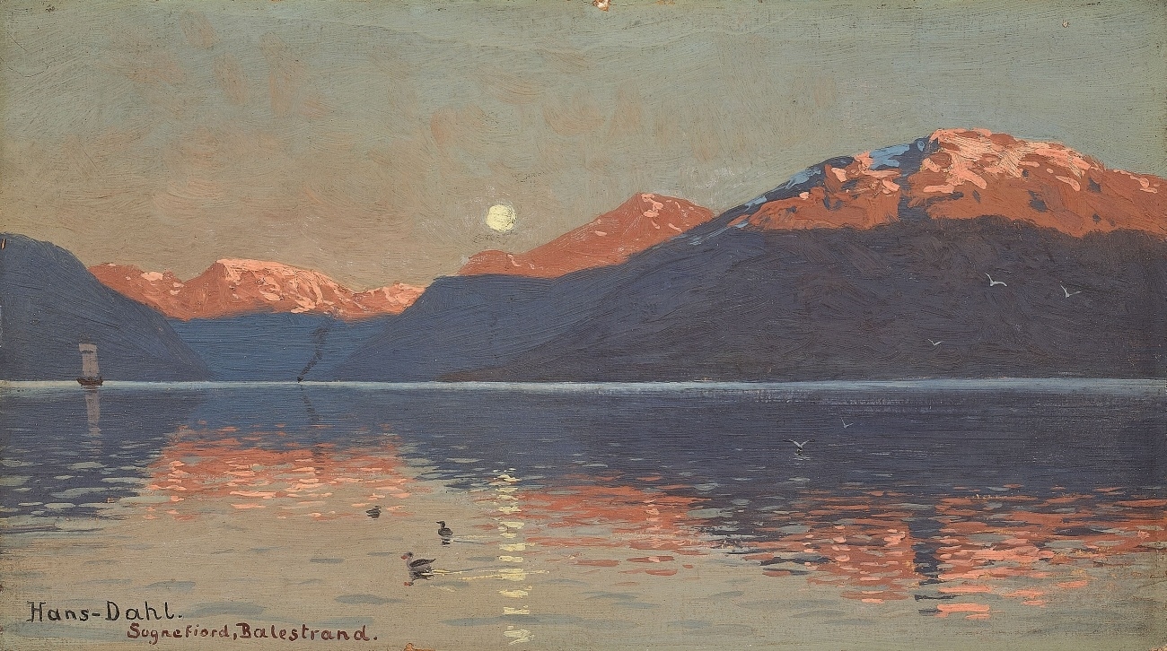 Sognefjorden ved Balestrand (ikke datert)&nbsp;<span>(+)</span>