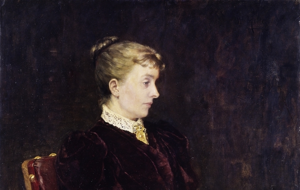 Portrett av Cathrine Schlytter, f. van Kervel (1895)&nbsp;<span>(+)</span>