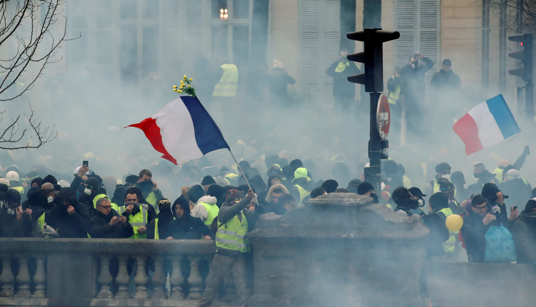 De gule vestene vil ha Macrons skalp&nbsp;<span>(+)</span>