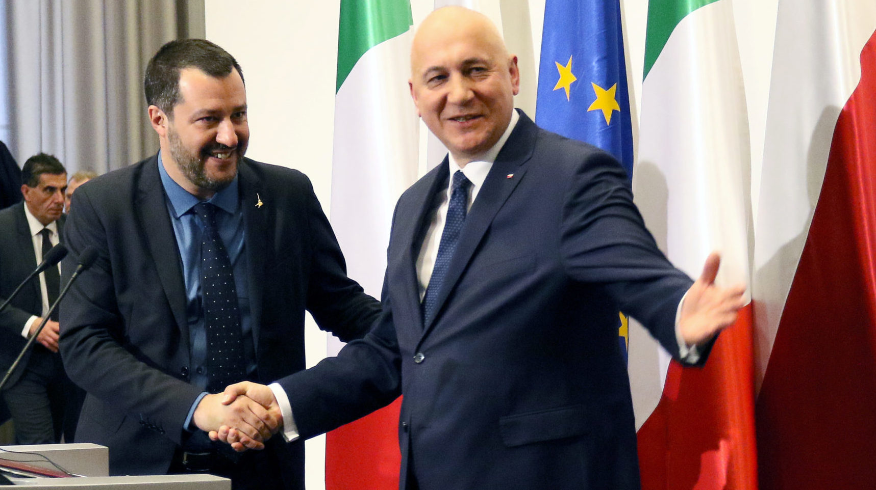 Salvini ønsker en «europeisk vår» - italiensk-polsk-akse skal redde Europa&nbsp;<span>(+)</span>