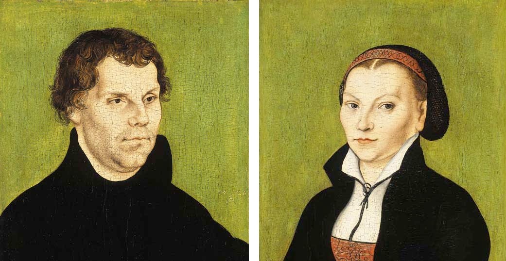 Portretter av Katharina og Martin (1526)&nbsp;<span>(+)</span>