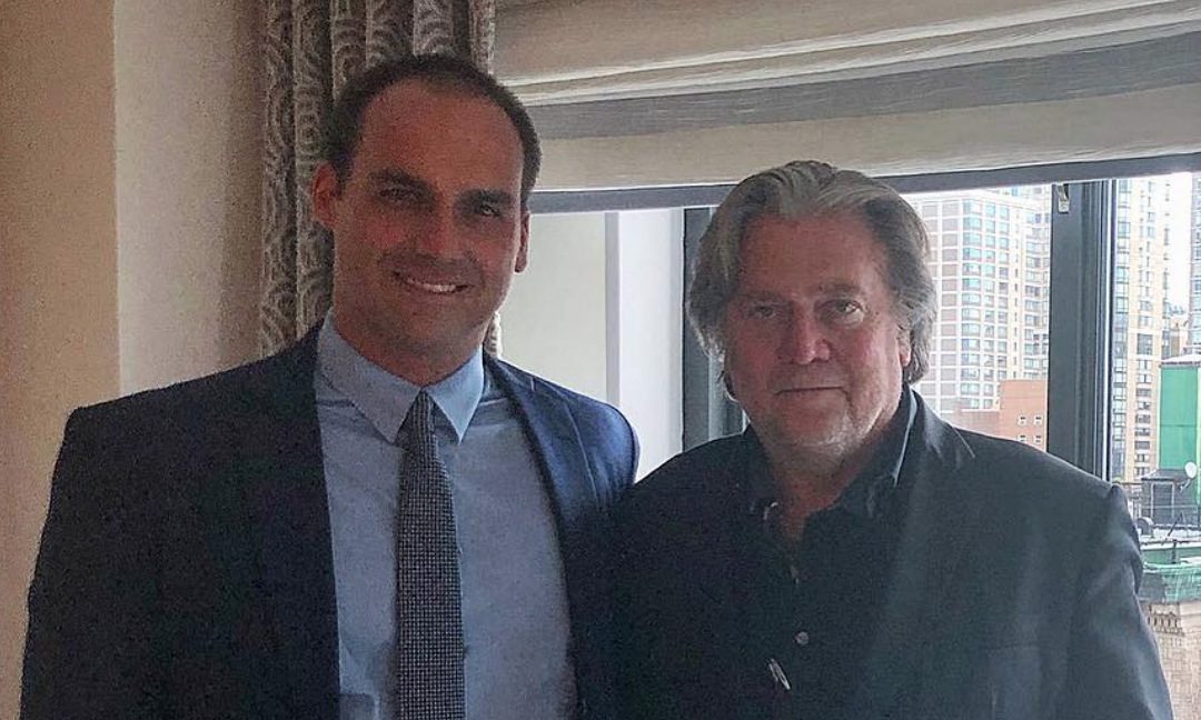 Sønn av Brasils president slutter seg til Steve Bannons The Movement&nbsp;<span>(+)</span>
