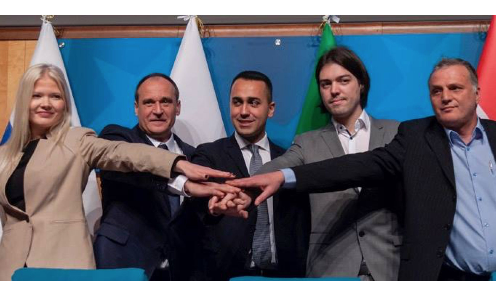 Femstjerners&shy;bevegelsen dropper de gule vestene til EU-valget&nbsp;<span>(+)</span>