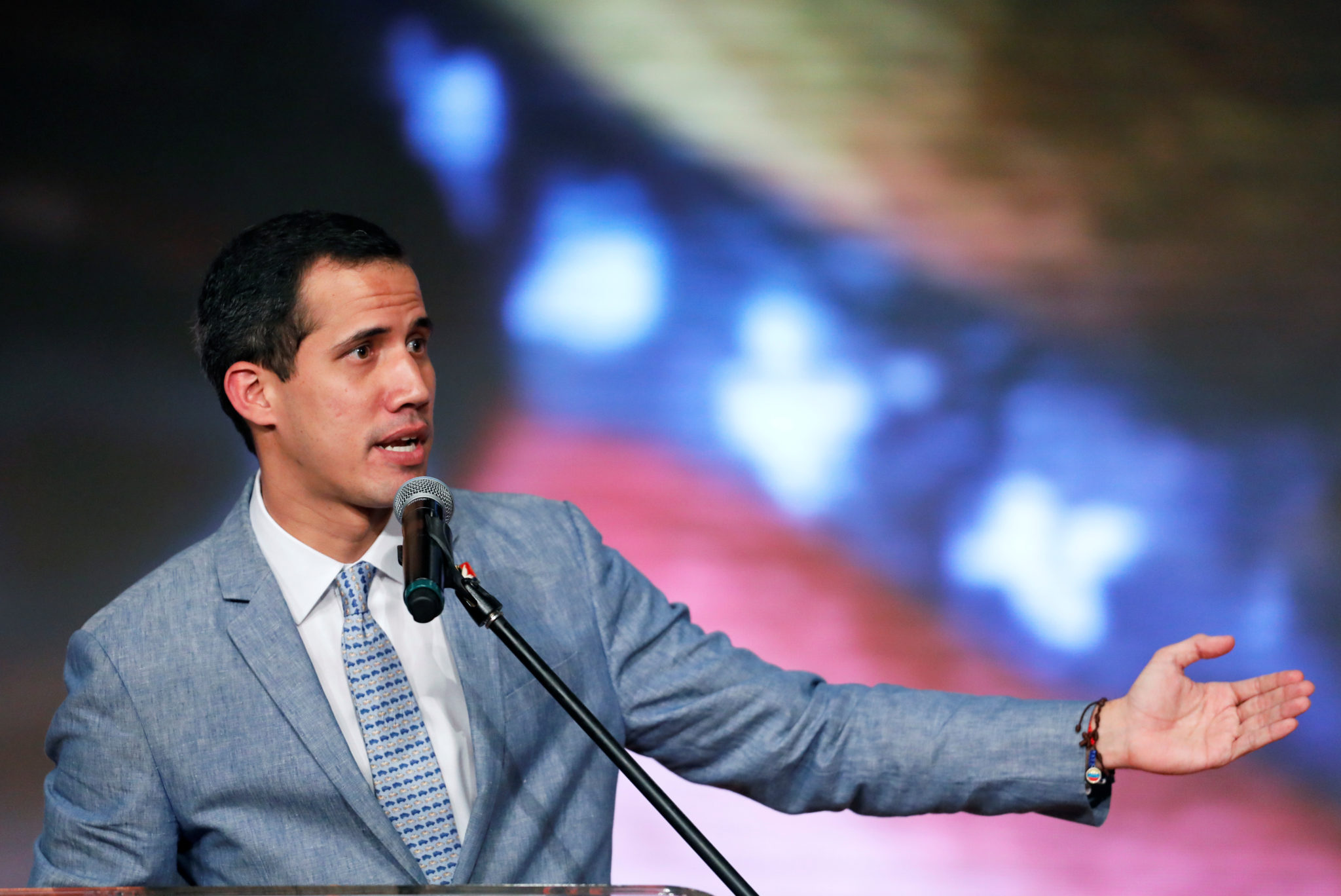 Guaidó vil ikke utelukke amerikansk intervensjon i Venezuela&nbsp;<span>(+)</span>