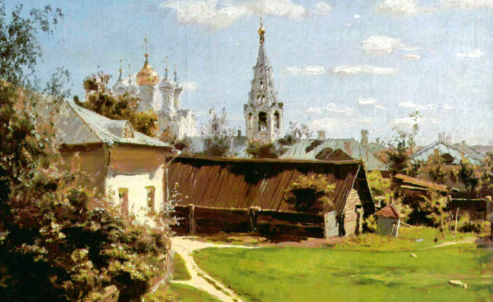 Gårdstun i Moskva, første versjon (1877)&nbsp;<span>(+)</span>