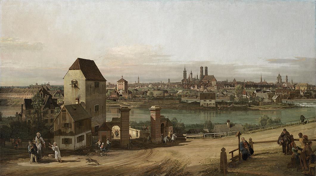 München sett fra øst (1761)&nbsp;<span>(+)</span>