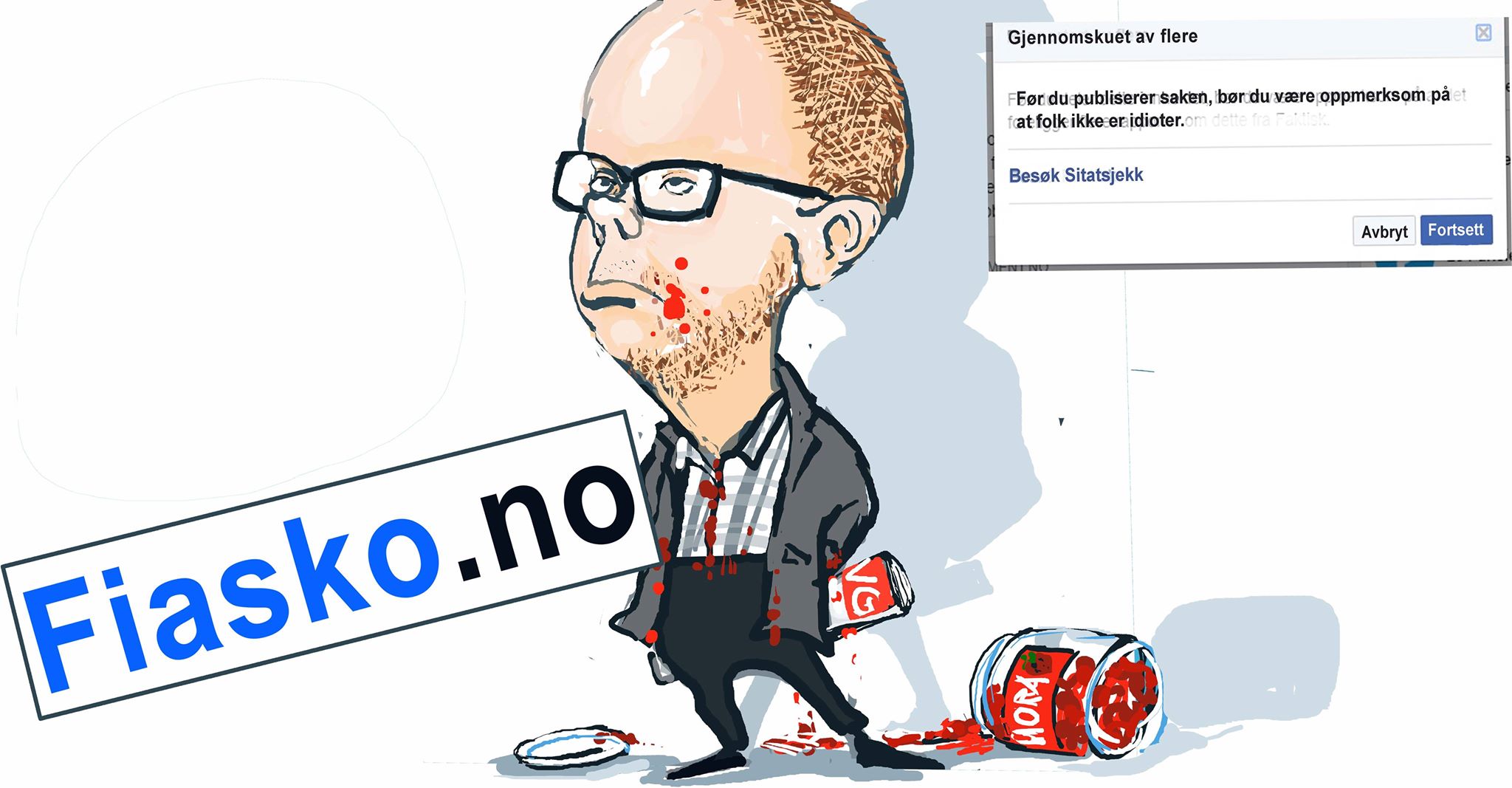 Så var det over for Faktisk.no!&nbsp;<span>(+)</span>