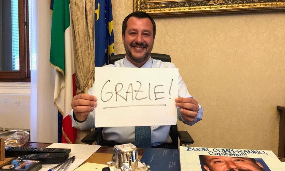 Senatet sier nei til straffeforfølgelse av Salvini&nbsp;<span>(+)</span>