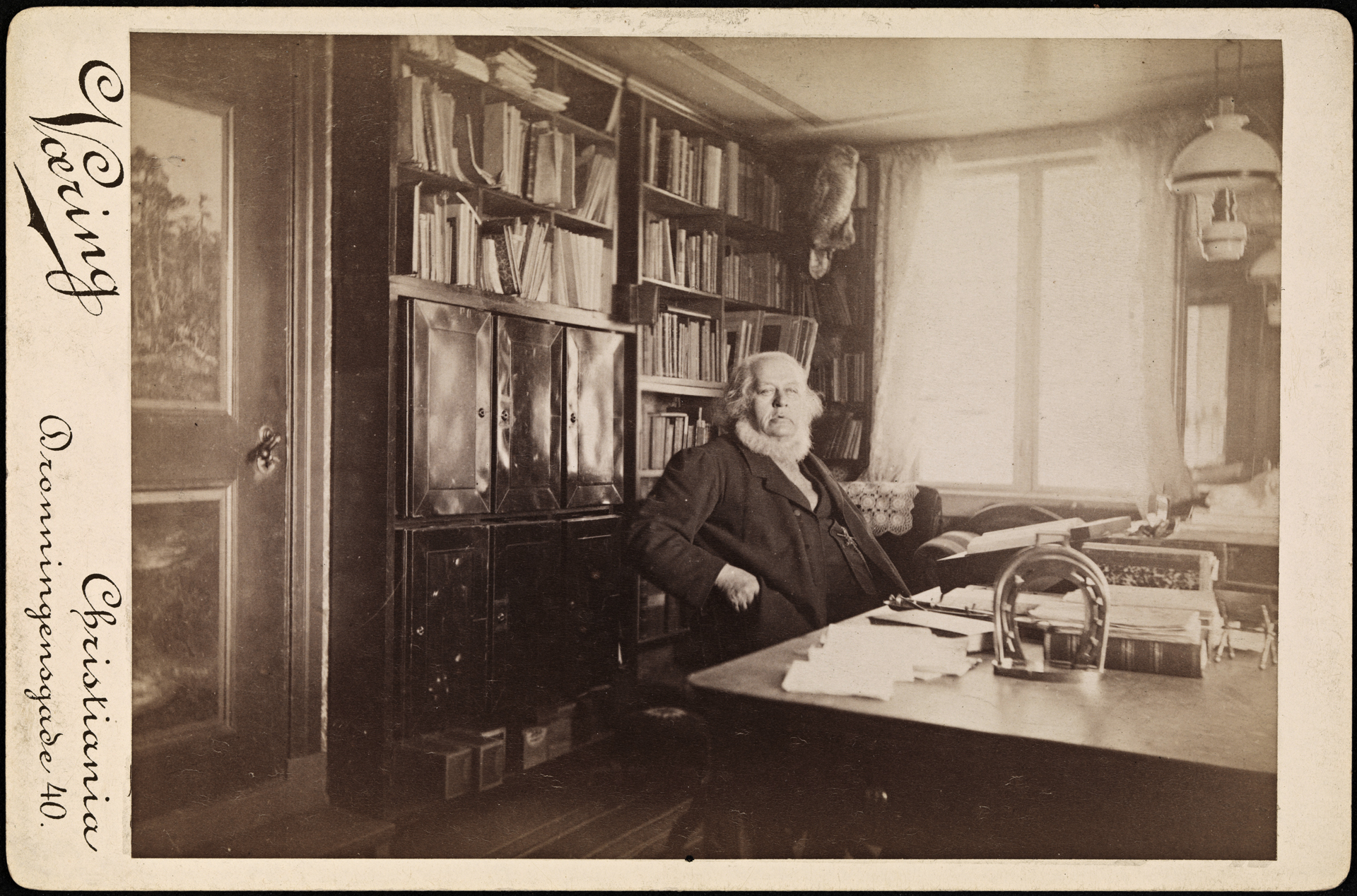 Peter Christen Asbjørnsen i sit Arbeidsværelse (1883-85)&nbsp;<span>(+)</span>