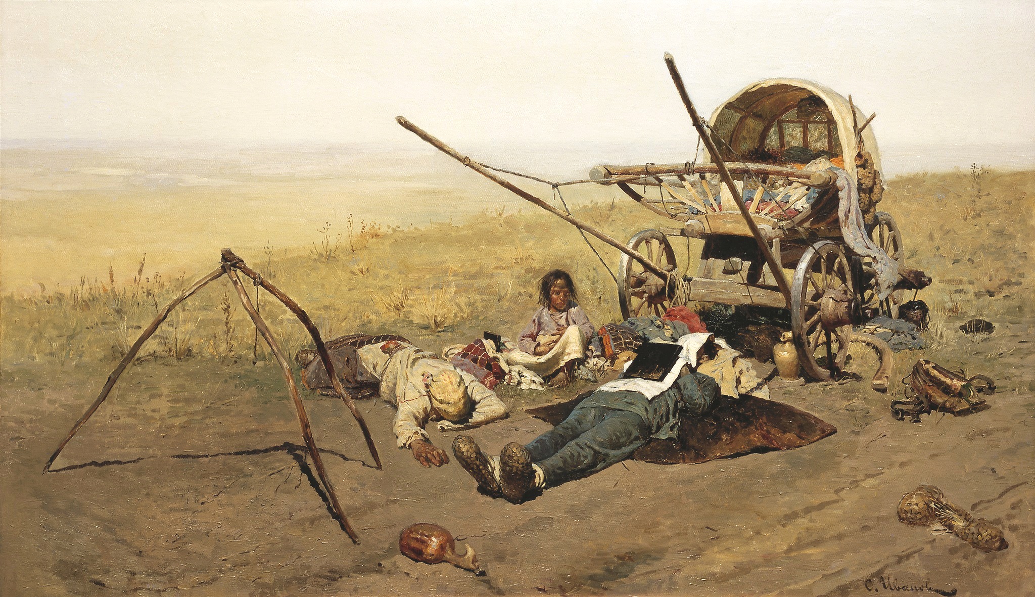På veien.  En migrants død (1889)&nbsp;<span>(+)</span>