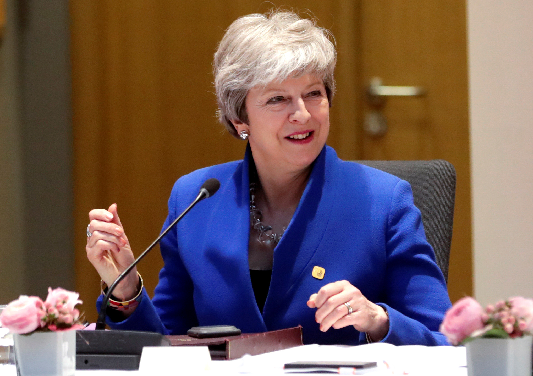 May åpner for at Parlamentet kan vedta ny folkeavstemning om brexit&nbsp;<span>(+)</span>