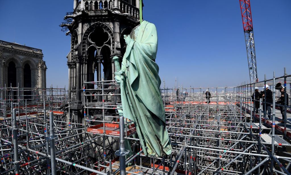 Brannen begynte fem minutter etter at kirken stengte&nbsp;<span>(+)</span>