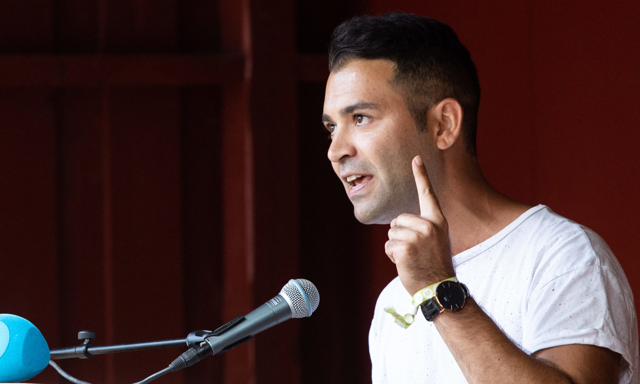 Mann tiltalt for trusler mot Mani Hussaini&nbsp;<span>(+)</span>