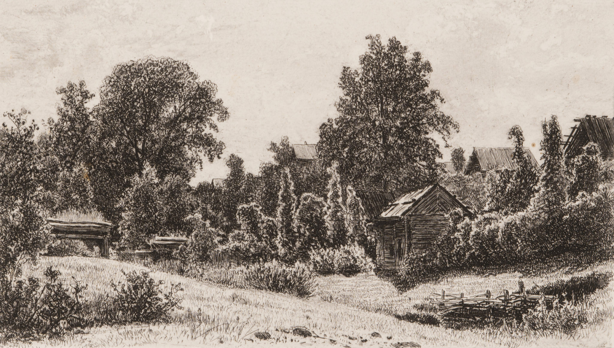 Landskap med bygninger (1886)&nbsp;<span>(+)</span>