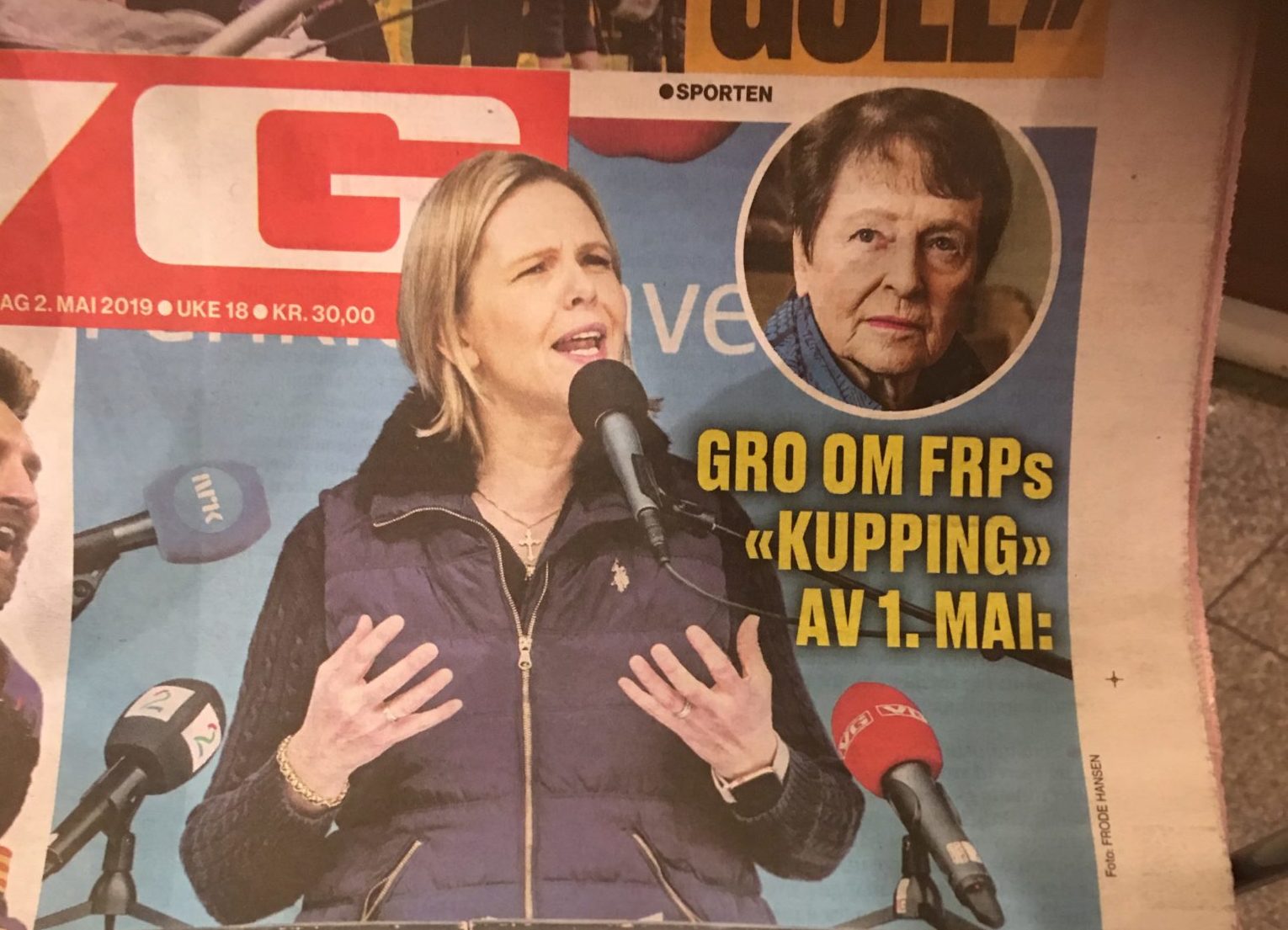 Gro om Sylvi 1. mai: - Et slags misbruk&nbsp;<span>(+)</span>