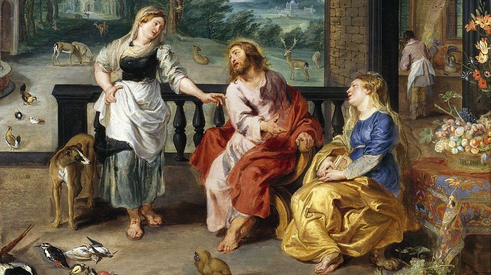 Jesus hos Martha og Maria (1628)&nbsp;<span>(+)</span>