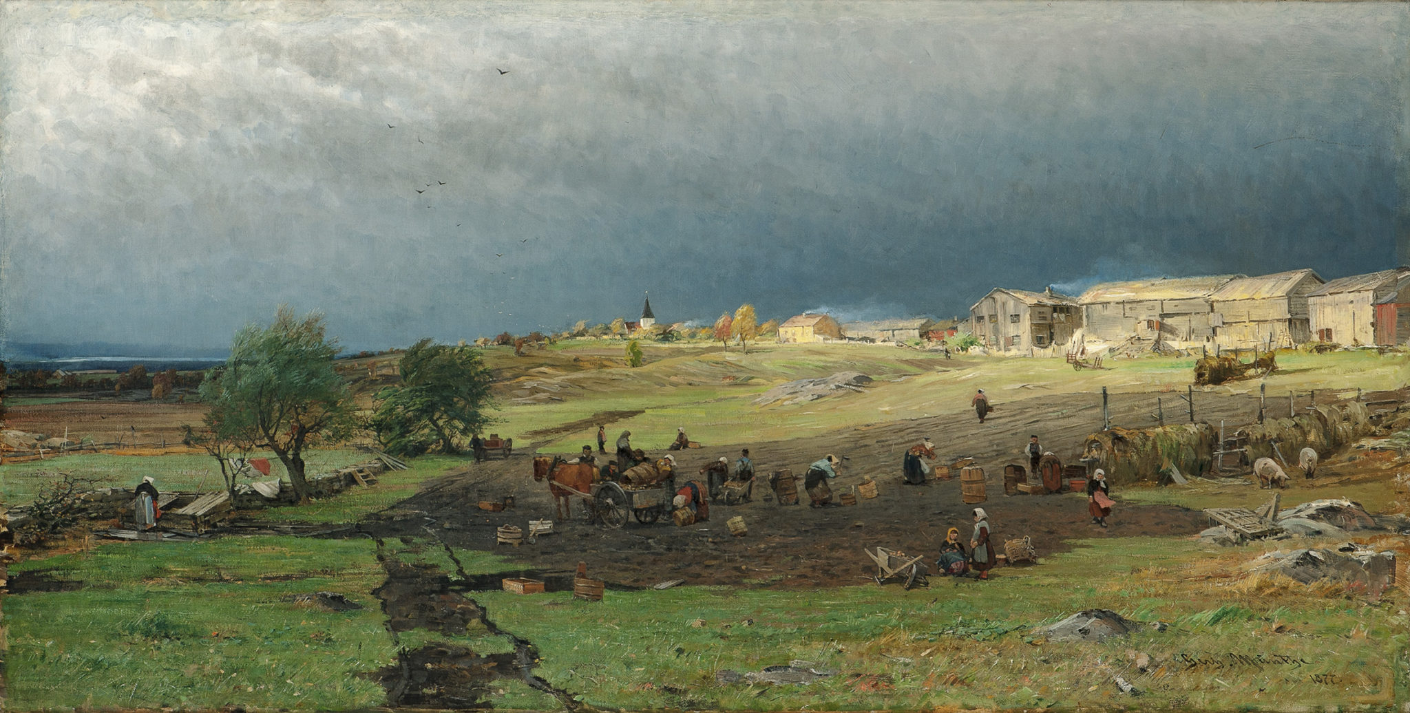 Potetopptaking ved Mjøsa (1877)&nbsp;<span>(+)</span>