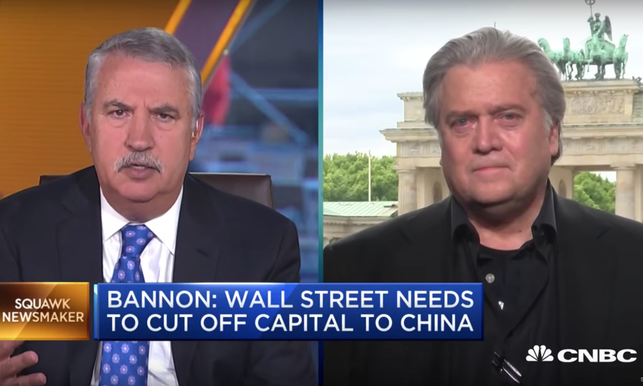 Steve Bannon og Thomas Friedman diskuterer Kina&nbsp;<span>(+)</span>