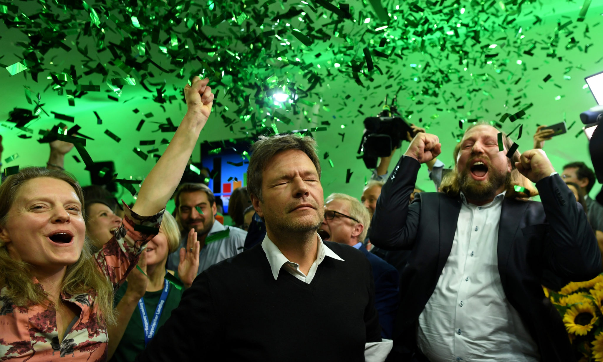 De grønne rykker fra CDU på tysk menings­måling&nbsp;<span>(+)</span>
