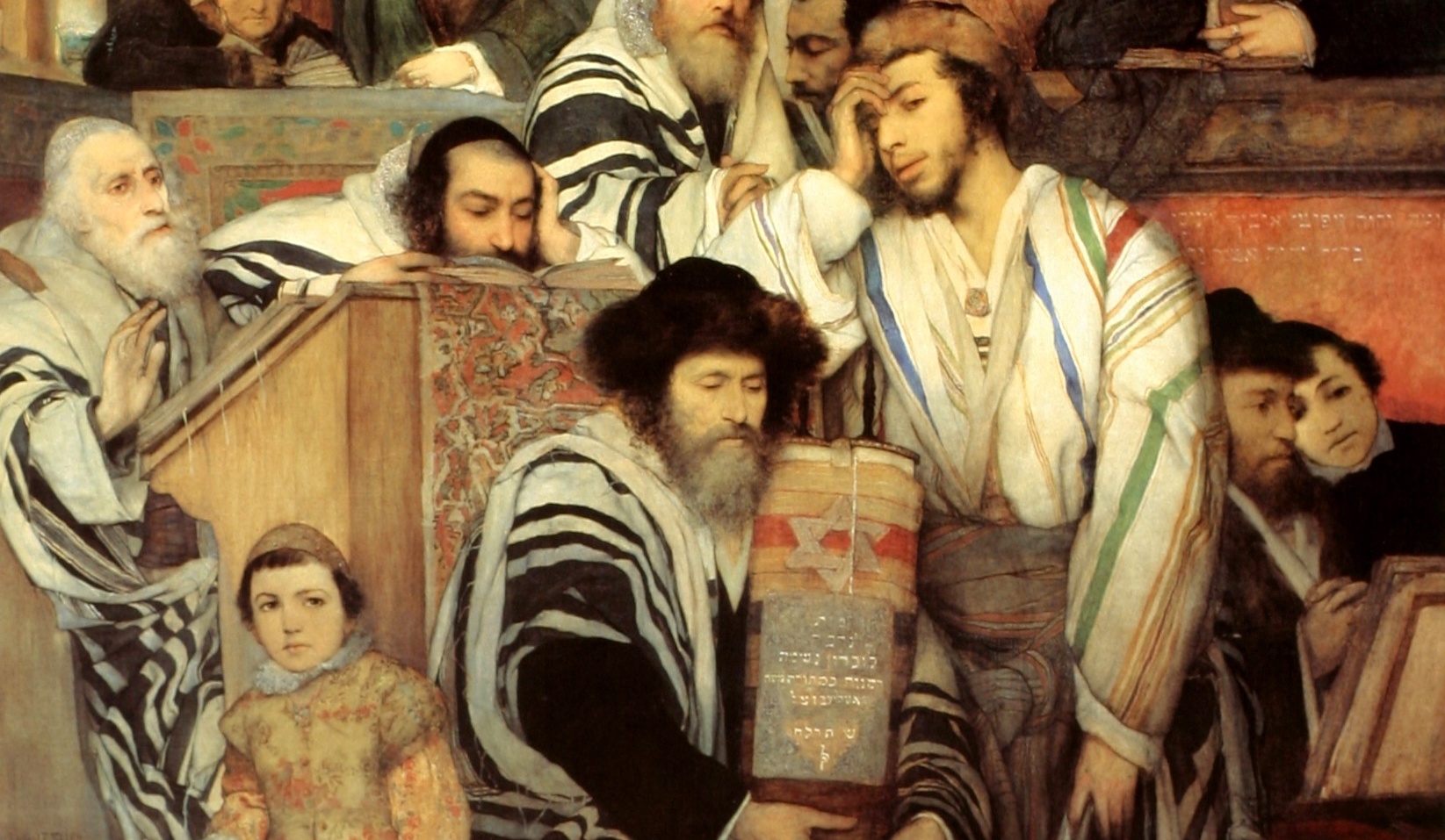 Yom Kippur i synagogen i Drohobycz (1878)&nbsp;<span>(+)</span>