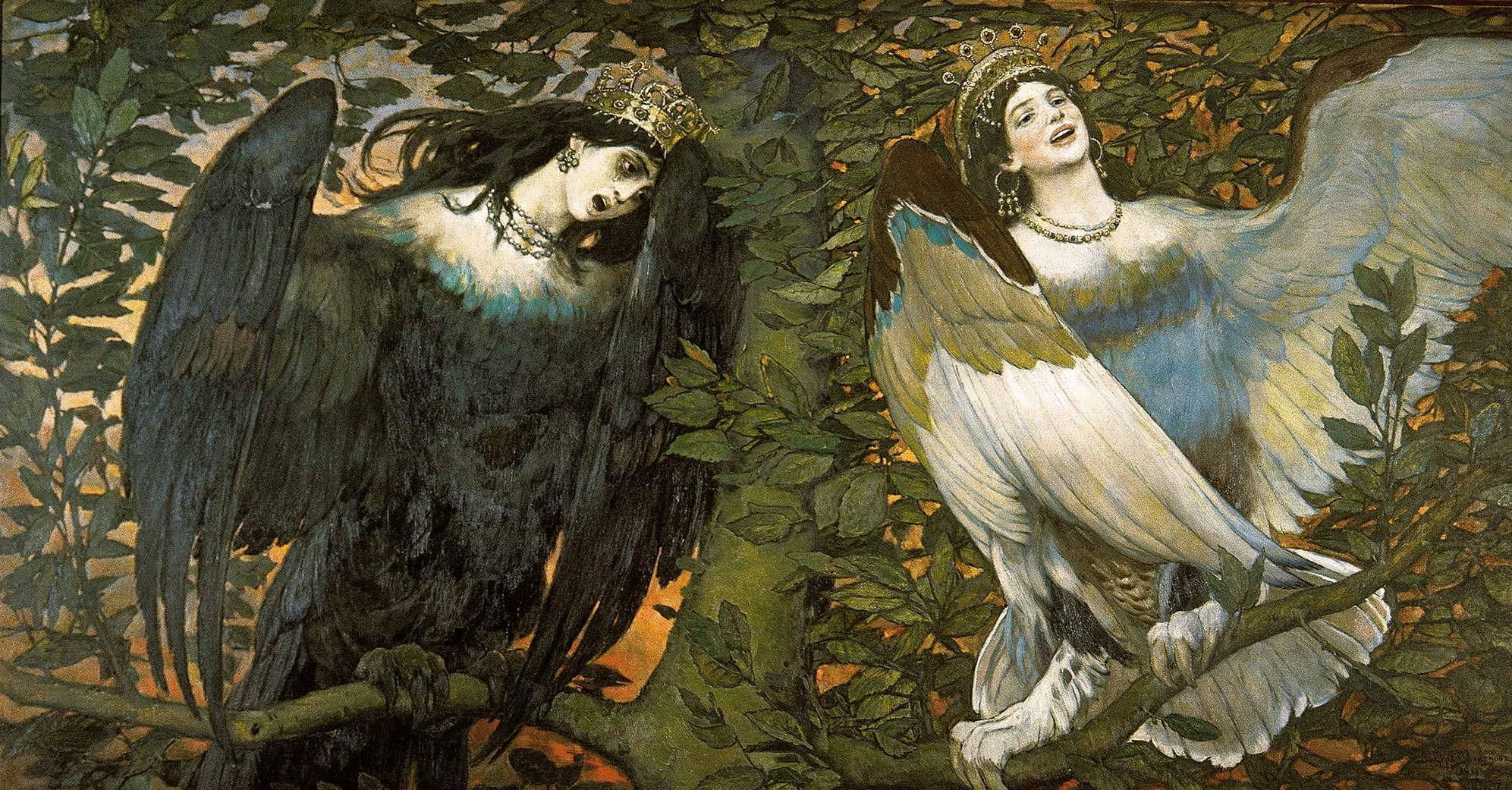 Sirin og Alkonost (1896)&nbsp;<span>(+)</span>