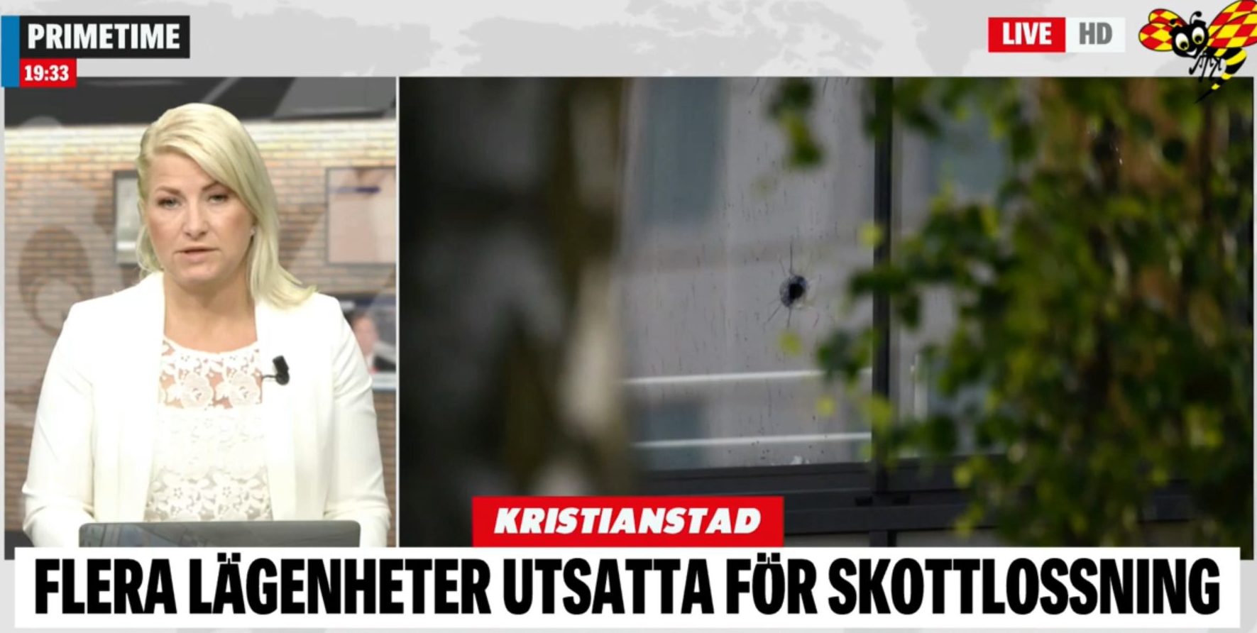 Sverige: Skudd mot to leiligheter – flere i livsfare&nbsp;<span>(+)</span>