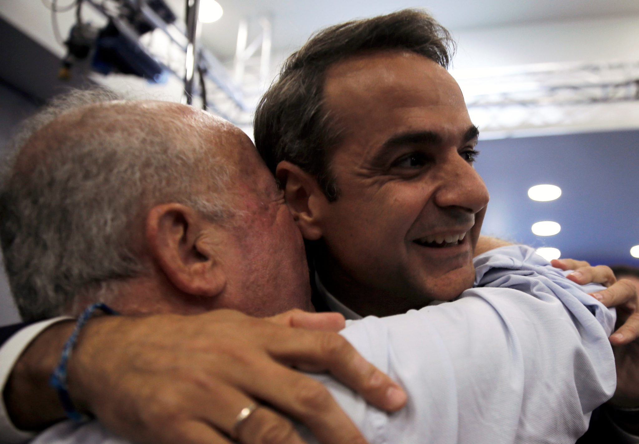 Valgvinner Mitsotakis i Hellas er klar til å «brette opp ermene»&nbsp;<span>(+)</span>