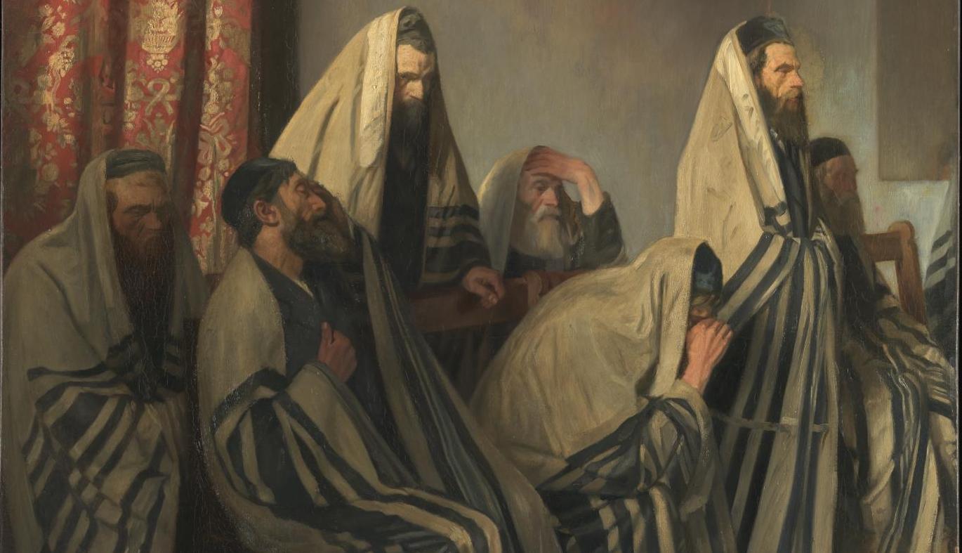 Jews Mourning in a Synagogue (1906)&nbsp;<span>(+)</span>