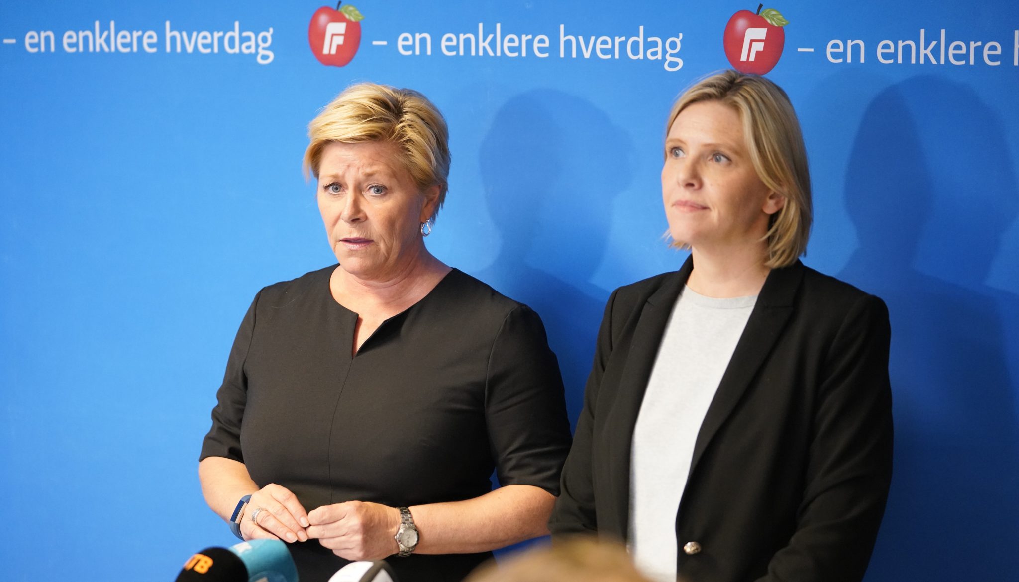 Jensen og Listhaug avfeier at Frp er i krise&nbsp;<span>(+)</span>