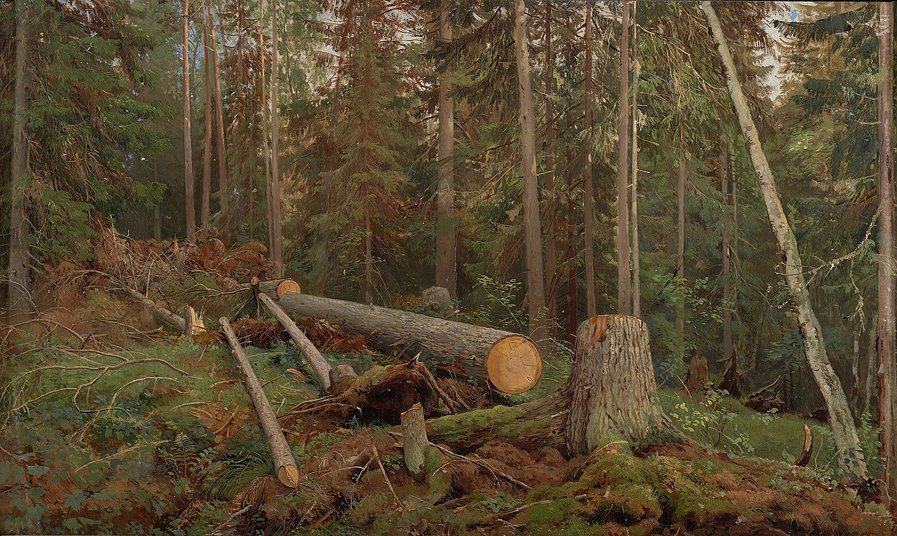 Trefelling, forstudie (1867)&nbsp;<span>(+)</span>