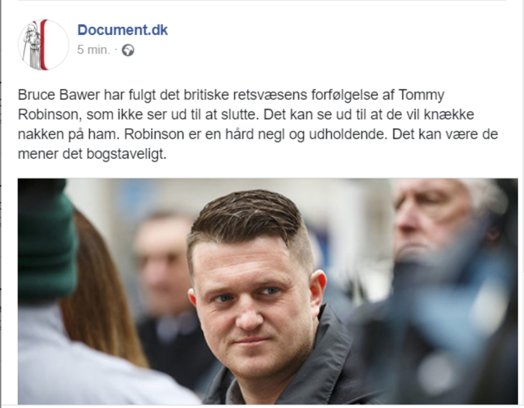Facebook svinger pisken over alle som omtaler Tommy - Red. utestengt&nbsp;<span>(+)</span>