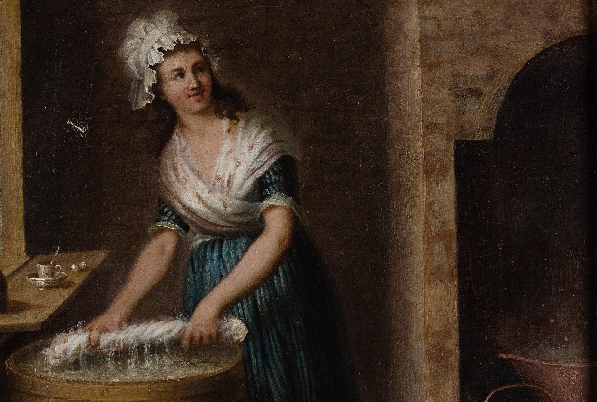 Köksinteriör (ikke datert, sent 1700-tall)&nbsp;<span>(+)</span>