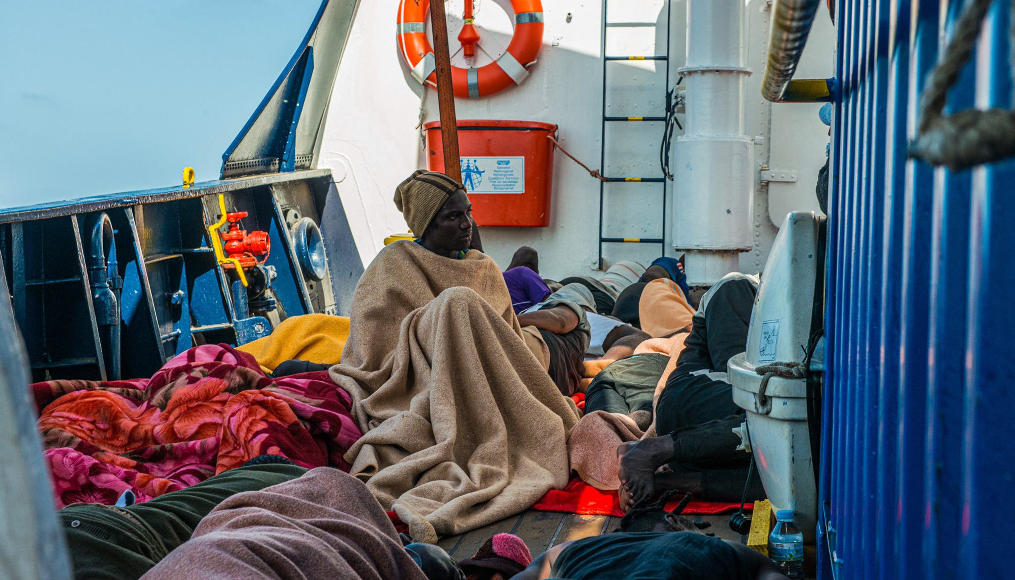 NGO-skipet «Alan Kurdi» utenfor Lampedusa med 40 migranter&nbsp;<span>(+)</span>