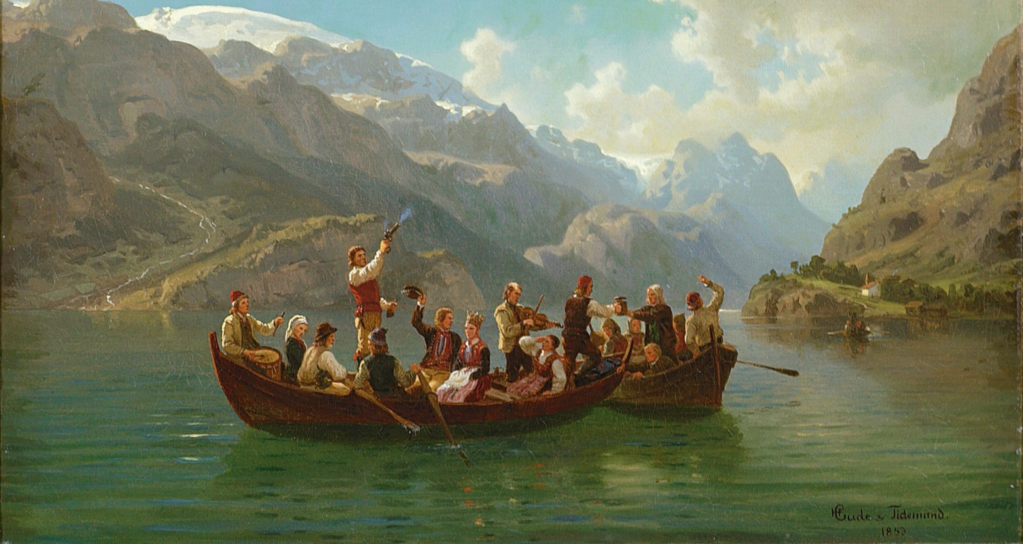 Brudefærd i Hardanger (1853)&nbsp;<span>(+)</span>